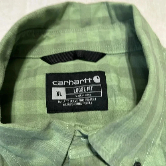 Carhartt TW4625-M Loose Fit Midweight Short Sleeve Shirt Men Size XL - Picture 4 of 6